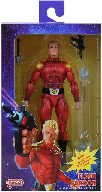 NECA 2021 Flash Gordon New Mint 1:10 Scale Action Figure