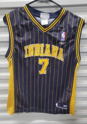 Camiseta Vintage Reebok Indiana Pacers O'Neal Tamanho Juvenil Grande Masculina Pequena - Imagem 1 de 2