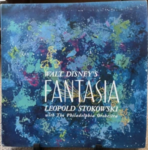 WALT DISNEY'S FANTASIA SOUNDTRACK- Leopold Stokowski 3xLP Set Full Color Booklet - Picture 1 of 10