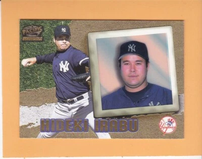 HIDEKI IRABU 1998 PACIFIC INVINCIBLE #51 NEW YORK YANKEES NM-MT - Image 1 of 2