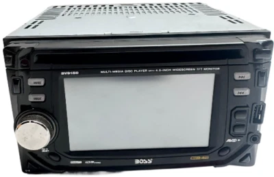 Boss Audio BV9155B In Dash Double DIN 4.5in LCD Wide Touchscreen w/ Multimedia - Image 1 of 4