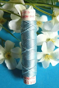 125BBIS Superb Bobbin Silk Thread Gutermann "Blue Azure" No. 195 - Picture 1 of 2