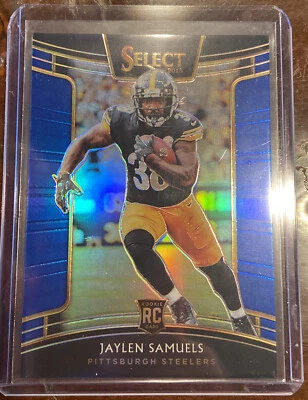 2018 Panini Select JAYLEN SAMUELS Rookie BLUE #81/175 STEELERS - Image 1 of 2