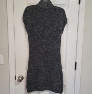 Athleta Pinewood Merino Wool Black Marl Sweater Dress Women's Size XXS - Picture 1 of 9