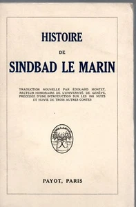 HISTOIRE DE SINDBAD LE MARIN. TRADUCTION EDOUARD MONTET - Bild 1 von 1
