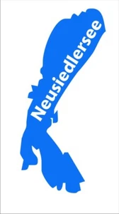 Aufkleber Neusiedlersee, Folienschnitt aus hochwertiger Folie, nur bei uns. - Picture 1 of 11