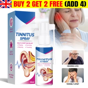 Tinnitus Spray Ear Ringing Relief Relieving Ear Drops Hearing 30ml - Picture 1 of 8