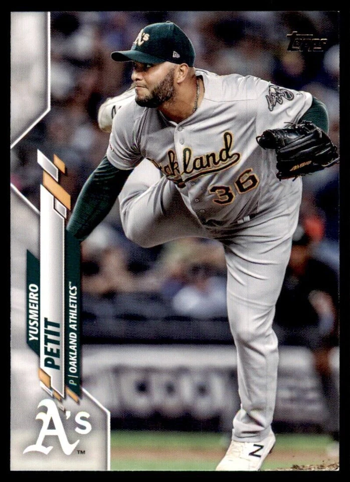 2020 Topps Yusmeiro Petit Baseball Card #U-84 - Image 1 of 2