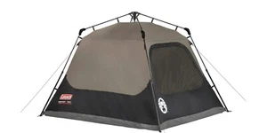 Tienda de campaña Coleman para cabina para 4 personas con configuración instantánea, 1 habitación, gris ENVÍO RÁPIDO - Imagen 1 de 5