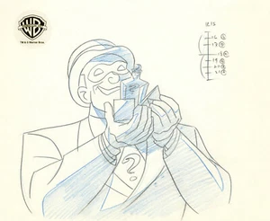 Batman Animated Series- Original Production Drawing-Riddler-Riddler's Reform - Picture 1 of 1