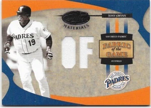2005 Leaf Certified Tony Gwynn 15/50 Fabric Of The Game Used Jersey #FG-122 - Picture 1 of 2