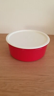 Tupperware Plätzchendose, Keksdose, Rot, Unbenutzt, Rar, Rarität, 1,75 L - Bild 1 von 4