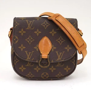 LOUIS VUITTON Saint Cloud Pm Shoulder Bag Purse Monogram M51244 #4543 - Picture 1 of 18