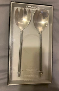 Table Manners 2pc Salad Serving Utensils New In Box - Picture 1 of 1