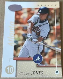 CHIPPER JONES 2002 LEAF CERTIFIED Card #96 NM-MT Condition - Picture 1 of 2
