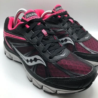 Talla 6 - Saucony Mayhem - Negro/Rosa y Plateado Para Mujer Foto 1 de 4