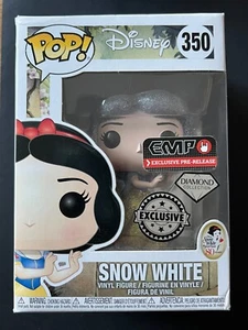 Funko Pop Disney Snow White #350 Exclusive Diamond EMP Pre-Release - Picture 1 of 2