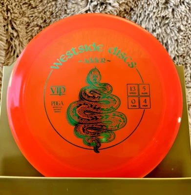 Westside Discs VIP Adder *NEW* 174g *SHIPS FREE* Overstable Distance Driver - Image 1 of 2
