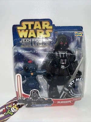 STAR WARS JEDI FORCE PLAYSKOOL DARTH VADER & IMPERIAL CLAW DROID  NEW MOC Probe - Image 1 of 4