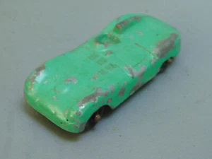 3" 1940's Metal Tootsietoy Green Jaguar D Race Car Toy Car - Picture 1 of 3