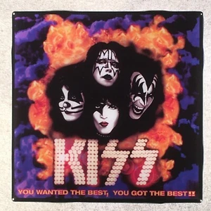 KISS You Wanted The Best, You Got The Best!! Coaster Custom Ceramic Tile - Picture 1 of 2