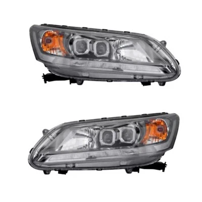 CAPA DEPO Headlight Set For 2013 2014 2015 Accord Sedan HO2502152 HO2503152 Foto 1 de 4