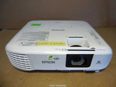 Epson EB-X49 Projector Beamer XGA 3LCD 3600 LUMENS VGA - No remote - LAMP ERROR - Bild 1 von 3
