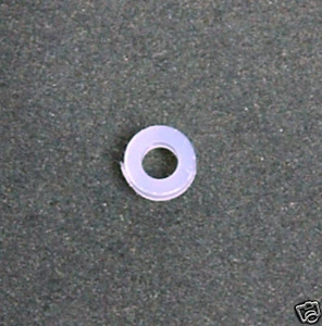 100pc Nylon Round Spacer RSP-0203 H= 2.5mm Size=φ4xφ2.1x2.5mm Do xDi xH KSS * - Picture 1 of 3