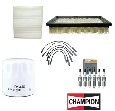 Tune Up Kit + Champion Spark Plugs for Dodge Grand Caravan 3.3L 3.8L - Image 1 of 4