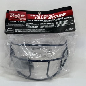 Casco de bateador Rawlings protector facial de béisbol de metal para cascos de tamaño junior R16 - Imagen 1 de 9