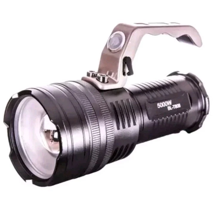 Bailong BL-8668 T6 Torcia di Alluminio Portatile - Nero