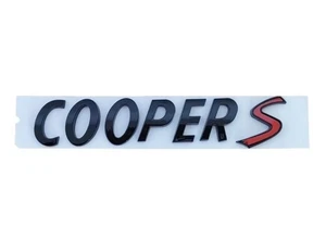 Cooper S Boot Badge Emblem for Mini Countryman Clubman R53 R56 F56 R55 R52 R57 - Picture 1 of 4
