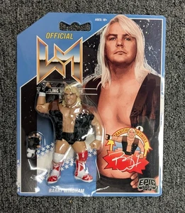 WWF WWE WCW Barry Windham Epic Toys Retro MOC Hasbro Action Figure Pro Wrestling - Foto 1 di 3