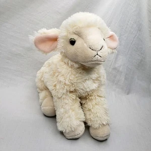 Peluche Aurora Agnello Peluche Avorio Bianco 10 Pollici - Foto 1 di 6