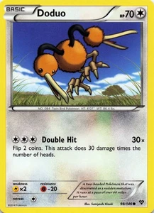 Doduo 98/146 XY Base Set Common - LP - Picture 1 of 2