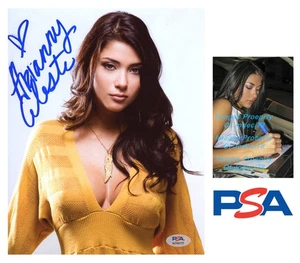 Arianny Celeste UFC Ring Girl Undisputed Signed 8x10 Photo EXACT Proof PSA A - Picture 1 of 5
