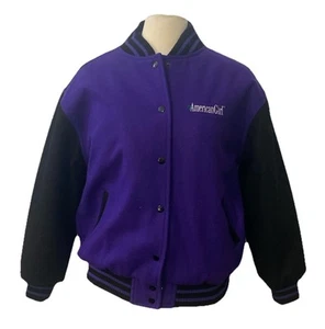 American Girl Of Today Women’s Size L fits like M Vintage Varsity Jacket - Picture 1 of 10
