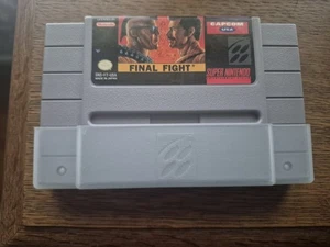 Final Fight (Super Nintendo, 1991) SNES Authentic & Fully Tested - Picture 1 of 3