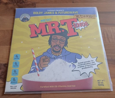 BOLDY JAMES X FUTUREWAVE MR TEN08 RED VINYL LP FXCK RXP GRISELDA WESTSIDE GUNN - Bild 1 von 3