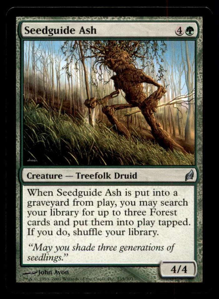 MTG Seedguide Ash LP Light Play Lorwyn [2201] - Image 1 of 1