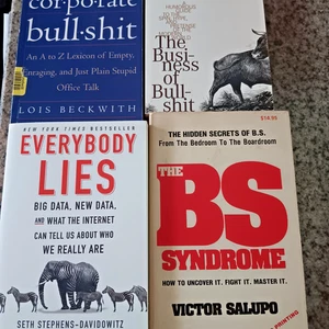 BS Syndrom Victor Salupo B S LYING BOOKS LIE COMMUNICATION FALSE PERSUASION BULL - Picture 1 of 10