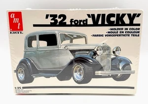 AMT '32 Ford Vicky 1:25 Scale Model Kit 6573 New Factory Sealed Excellent Shape - Picture 1 of 5