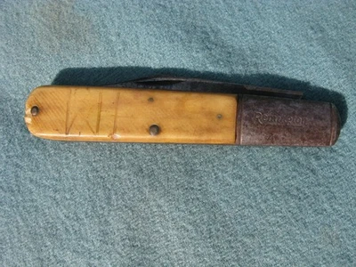 Cuchillo de Bolsillo Palillo de Dientes Remington UMC R1240 Mango Ciervo 1 Hoja Raro De Colección ANTIGUO Foto 1 de 4