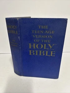 THE TEEN-AGE VERSION Of THE HOLY BIBLE Copyright By Jay P. Gree 1962 Hardcover - Picture 1 of 15