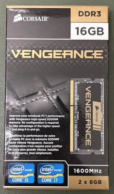 Corsair Vengeance (8 GB) PC3-12800 (DDR3-1600) Memory 2 x 16 GB - Image 1 of 2