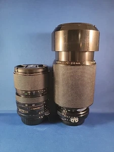 Kiron 70-210mm f/4 MACRO Zoom & Access 35-70mm f/2.5-3.5 Macro Zoom - Nikon N/AI - Picture 1 of 8