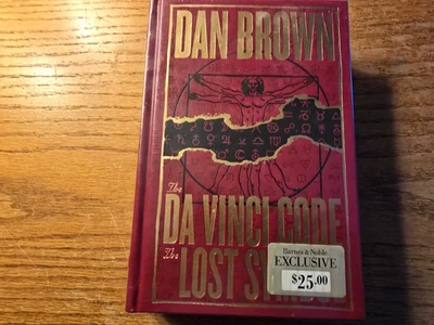 The Da Vinci Code Lost Symbol Dan Brown Barnes Noble Classics Leather Hardcover Foto 1 de 2