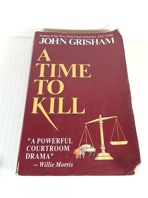 John Grisham A Time to Kill SIGNED 1ST EDITION Trade Paperback RARE - Image 1 of 4