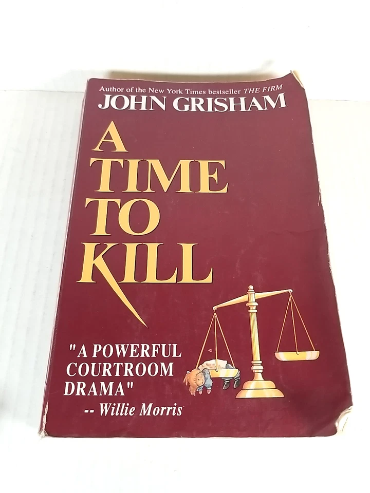 John Grisham A Time to Kill SIGNED 1ST EDITION Trade Paperback RARE - Image 1 of 4