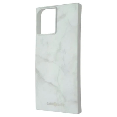 Case-Mate BLOX Series Rectangular Case for iPhone 12 Pro Max - White Marble - Image 1 of 4
